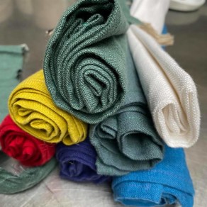 serviettes de table en lin lave plusieurs couleurs