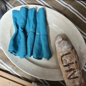 serviettes-lin-bleu